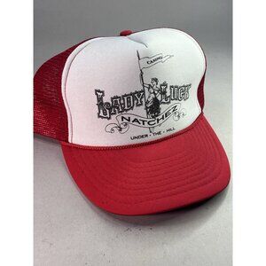 Lady Luck Casino Natchez Under the Hill Mesh Snap Back Trucker Hat Cap Vintage